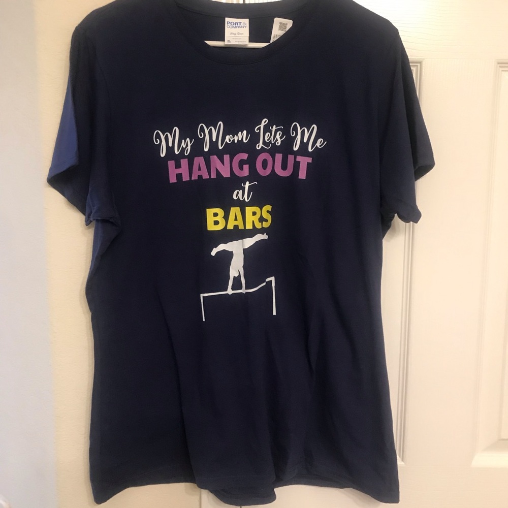 Gymnastics mom tee shirt